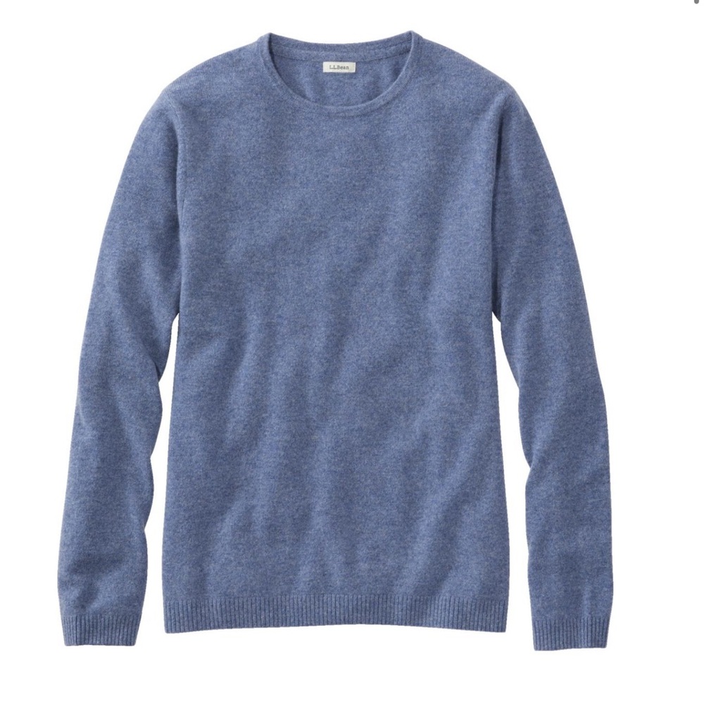 LL Bean Classic Cashmere Sweater Size L